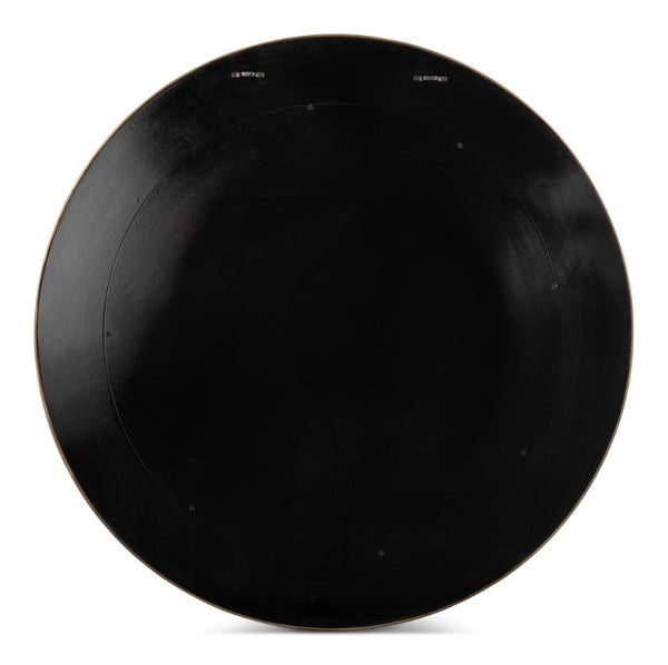 Sarreid Judith Mirror In Orangeade Shagreen With Elegant Gold Metal Accents For Stylish Home Decor Orange  54251-6