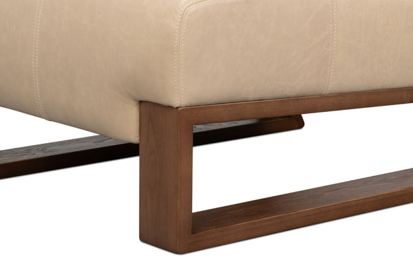 Sarreid Wylam Leather Chair In Cappuccino White - Stylish Comfort For Modern Living Spaces, Shop Now! White  54265