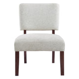 OSP Home Furnishings Jasmine Accent Chair Oyster Grey