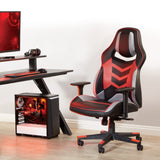 OSP Home Furnishings Eliminator Gaming Chair Red