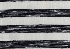 English Elm Modern Faux Fur Pouf Ottoman Accent Seat — Plush Cylindrical Footstool, Cozy Living Room Accent Black White 17 L x 17 W x 18 H B011P251659