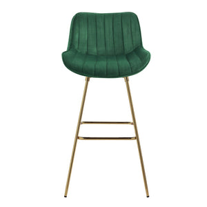 HomeRoots Gray Upholstered Faux Leather Arm Chair – Modern Swivel Dining Seating with Sturdy Wood Legs Green 543455