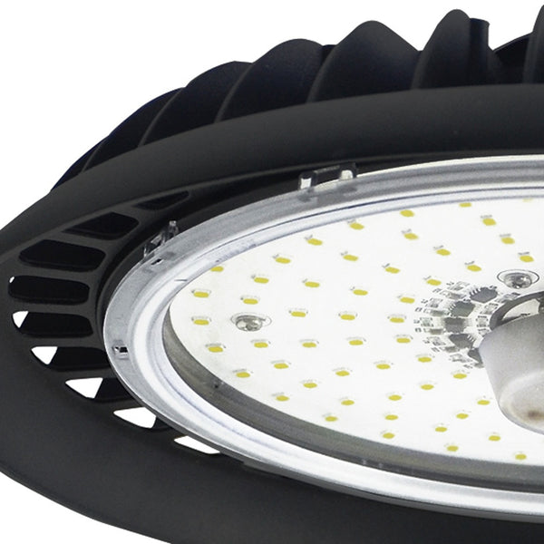 Homeroots Black Metal Led Ceiling Light  Metal 543563