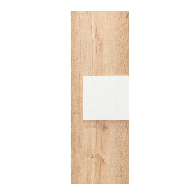 HomeRoots 13 Inch Wooden Recessed Medicine Cabinet with Single Door for Bathroom Storage 543594