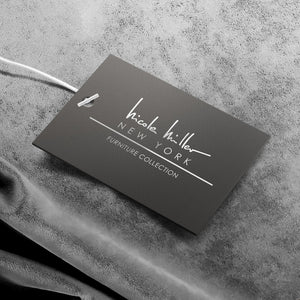 Homeroots 47" Light Gray And Silver Wood And Stainless Steel Writing Desk With 2 Drawers For Stylish Storage Light Grey,Chrome  543796