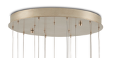 Regatta 15-Light Round Multi-Drop Pendant