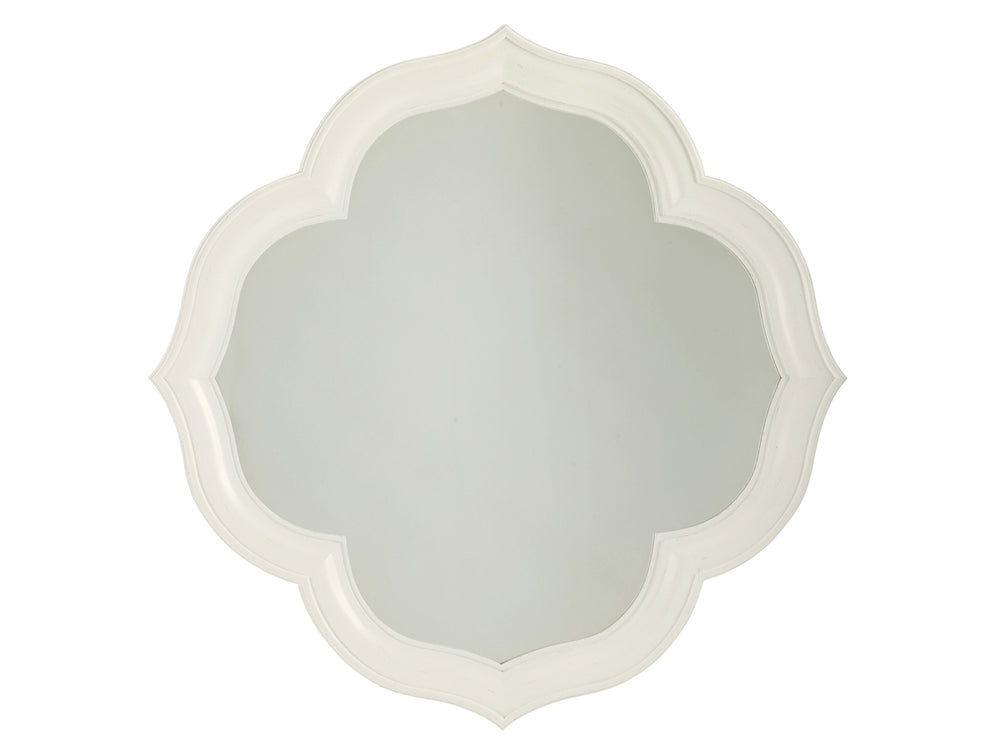 Lexington Tommy Bahama Home Paget Mirror - Elegant Quatrefoil Design Reflecting Sophisticated Island Living In Pastel Colors Somers Isle  543-201
