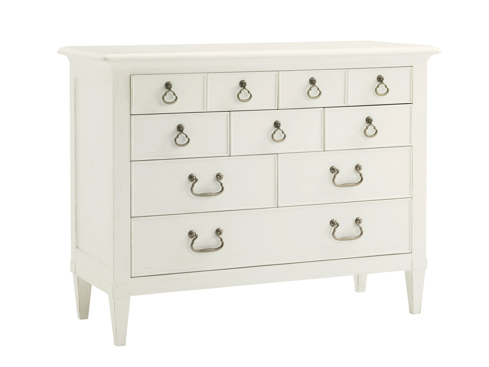 Lexington Tommy Bahama Home Elbow Beach Dresser - Chic Island-inspired Storage With Quatrefoil Design And 8 Spacious Drawers Somers Isle  543-222