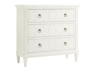 Lexington Tommy Bahama Home Somers Isle Hall Chest - Elegant Quatrefoil Design With Bamboo Accents For Stylish Island Living Somers Isle  543-973