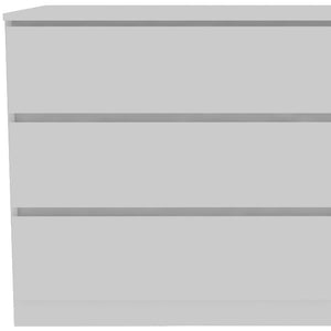 Homeroots 61" White Six Drawer Double Dresser  Manufactured Wood 544000