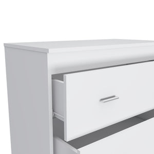 Homeroots 32" White Three Drawer Dresser  Manufactured Wood 544033