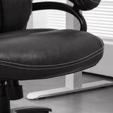 English Elm Vinsetto Heavy Duty Pu Leather Office Chair Hold Up To 400Lb, Black