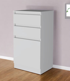 Homeroots 23" White Two Drawer Standard Chest  Manufactured Wood 544051