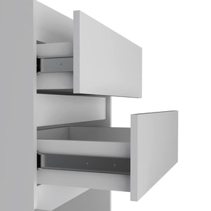 Homeroots 23" White Two Drawer Standard Chest  Manufactured Wood 544051