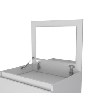 Homeroots 23" White Two Drawer Standard Chest  Manufactured Wood 544051