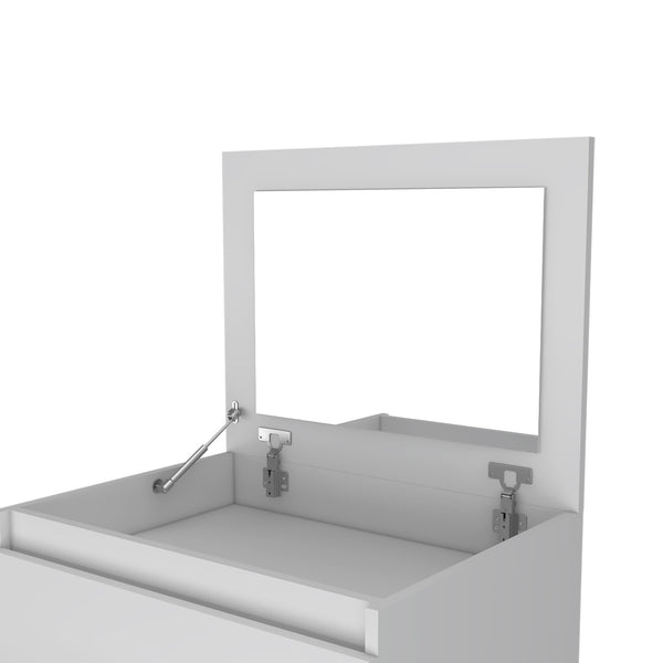 Homeroots 23" White Two Drawer Standard Chest  Manufactured Wood 544051