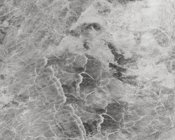 Sunpan Dali End Table - Elegant Grey Marble Finish with Unique Curvy Design for Stylish Indoor Spaces Small - 15.75W x 11.75D x 17.75H