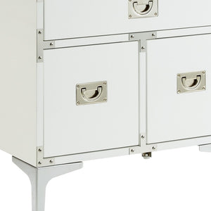 Homeroots 24" Stylish Gray Wood And Metal End Table With Drawer - Versatile Accent For Any Room Decor White  544107