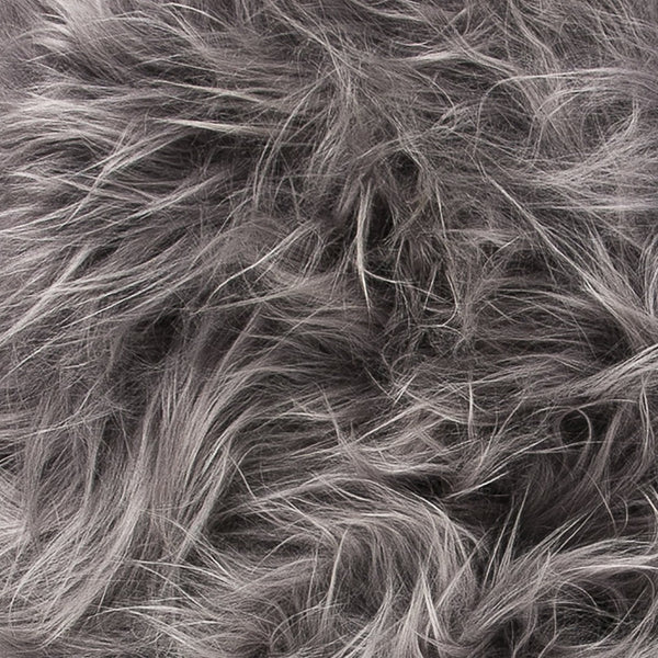 HomeRoots 2' X 3' Handmade Sheepskin Area Rug - Luxurious, Soft & Non-Skid for Cozy Living Spaces & Style Gray 544283