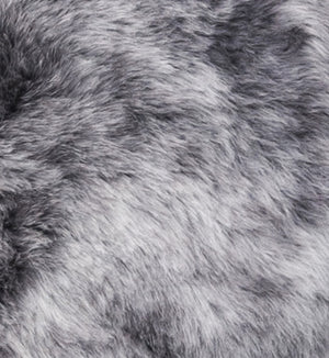 Homeroots 2' X 3' Gray Sheepskin Handmade Non Skid Area Rug  Genuine Sheepskin 544284