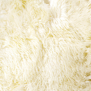 Homeroots 2' X 6' Natural Sheepskin Handmade Area Rug  Genuine Sheepskin 544285
