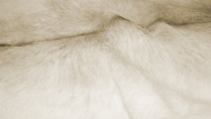 Homeroots 2' X 3' Off White Cowhide Hand Knotted Area Rug Off White Cowhide 544296