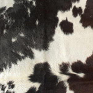 Homeroots 6' X 7' Brown Black And White Cowhide Hand Knotted Area Rug Beige And White Cowhide 544330