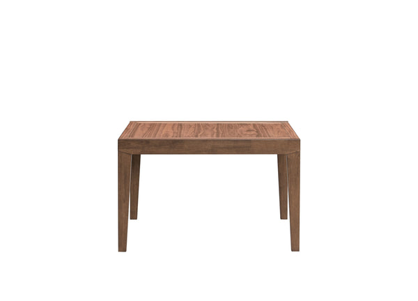 English Elm Mayah Walnut Extendable Dining Table with 47" Leaf, 28mm Solid Veneer Top, 94" Length Elegance B2726P284797