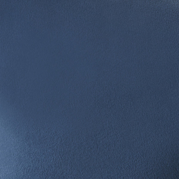 Homeroots 26" Blue And Black Velvet And Steel Low Back Counter Height Bar Chair   544696