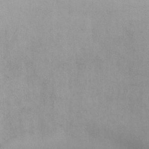 Homeroots 26" Gray And Black Velvet And Steel Low Back Counter Height Bar Chair   544697