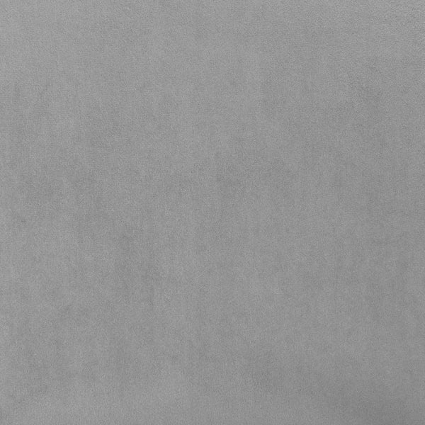 Homeroots 26" Gray And Black Velvet And Solid Wood Low Back Counter Height Bar Chair   544699