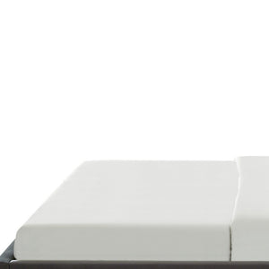 Homeroots Gray Solid Wood King Tufted Upholstered Velvet Bed Grey,Velvet Velvet 544753