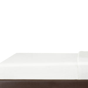 Homeroots Espresso Solid Wood King Upholstered Faux Leather Bed With Nailhead Trim Espresso,Leather Pu Leather Pu 544781