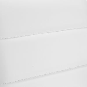 Homeroots White Adjustable Swivel Rolling Office Chair With Steel Frame & Stylish Faux Leather Comfort  Faux Leather 544968