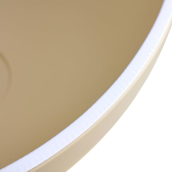 English Elm Milk White Marble-Look Round Coffee Table With Movable Top & Integrated Cat Bed For Stylish Living W370P170340