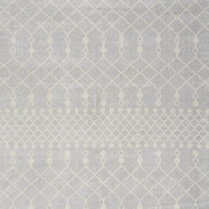 Homeroots 9' X 12' Blue And Ivory Abstract Power Loom Washable Area Rug  Polyester 545087