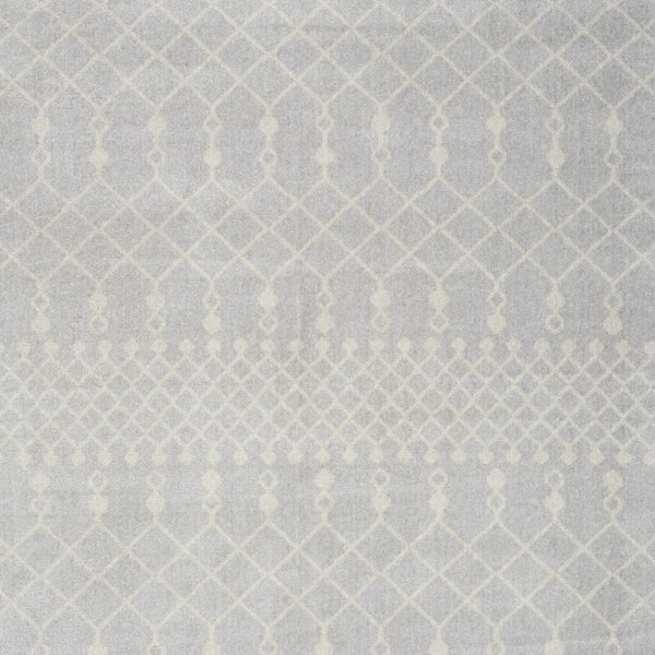 Homeroots 9' X 12' Blue And Ivory Abstract Power Loom Washable Area Rug  Polyester 545087