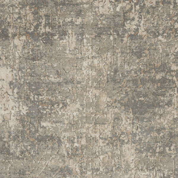 Homeroots 9' X 12' Beige And Gray Abstract Power Loom Area Rug  Polypropylene,Polyester 545112