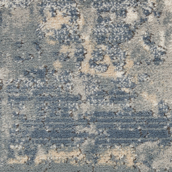 Homeroots 9' X 12' Beige And Gray Abstract Power Loom Area Rug  Polypropylene,Polyester 545113