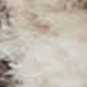 HomeRoots 12' Elegant Beige and Gray Medallion Power Loomed Distressed Area Rug for Timeless Home Style 10' Square 545145