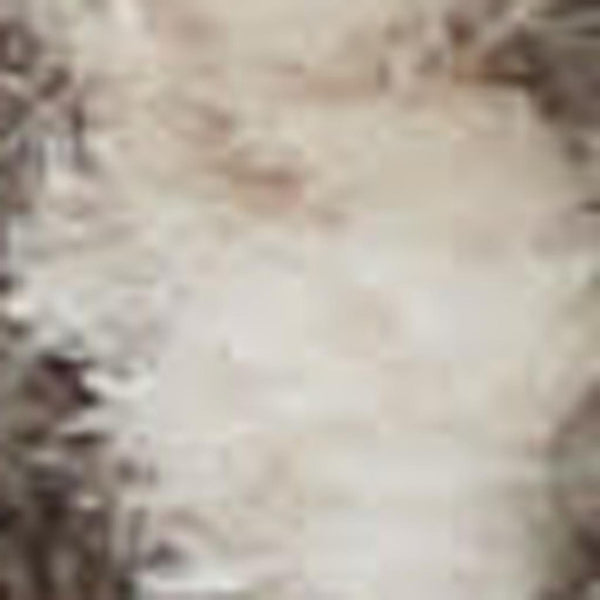 HomeRoots 8' Beige and Gray Medallion Area Rug – Distressed Geometric Design for Stylish Living Spaces 8' Square 545148
