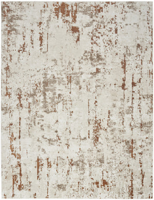 Homeroots 4' X 6' Red And Ivory Abstract Power Loom Area Rug  Polypropylene,Polyester 545198