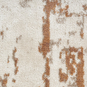 HomeRoots 5' Striking Red and Ivory Abstract Area Rug – Contemporary Power Loomed Design for Modern Spaces 5' X 7' 545200