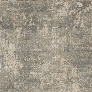 Homeroots 8' X 10' Beige And Gray Abstract Power Loom Area Rug  Polypropylene,Polyester 545204