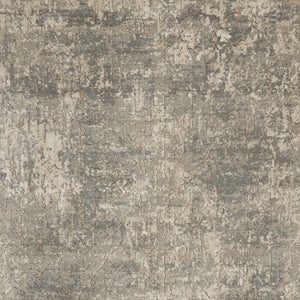 Homeroots 8' X 10' Beige And Gray Abstract Power Loom Area Rug  Polypropylene,Polyester 545204