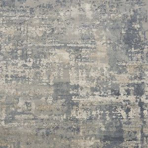 HomeRoots 9' Abstract Power Loom Area Rug in Beige and Gray - Soft, Durable Design for Modern Spaces 8' X 10' 545211