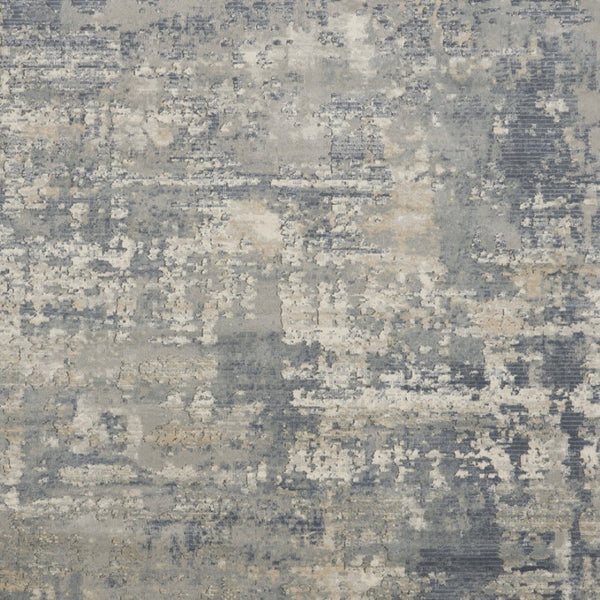HomeRoots 9' Abstract Power Loom Area Rug in Beige and Gray - Soft, Durable Design for Modern Spaces 8' X 10' 545211