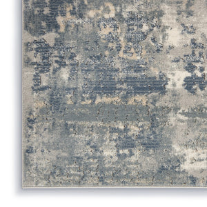 HomeRoots 9' Abstract Power Loom Area Rug in Beige and Gray - Soft, Durable Design for Modern Spaces 8' X 10' 545211
