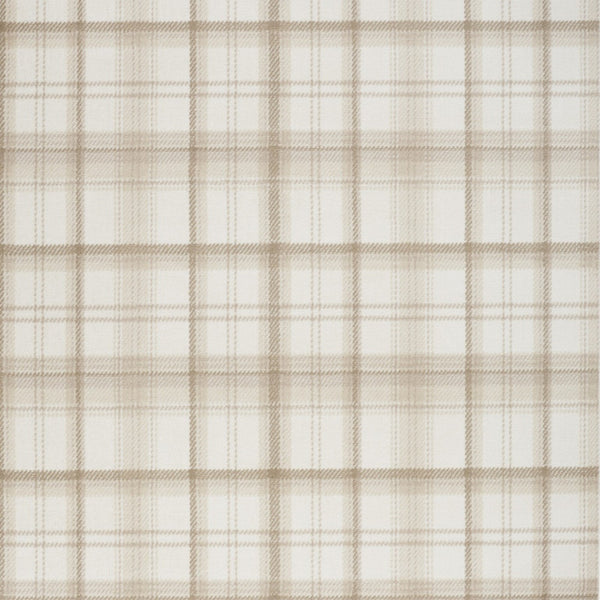 Homeroots 5' X 7' Beige And Ivory Plaid Power Loom Area Rug  Polypropylene 545406