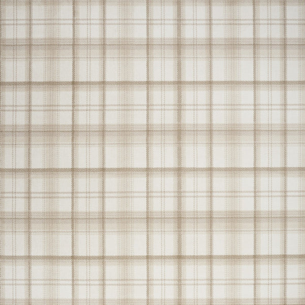 Homeroots 5' X 7' Beige And Ivory Plaid Power Loom Area Rug  Polypropylene 545406